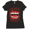crazy laughter Ladies Fitted T-Shirt