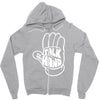 talk to the hand Zipper Hoodie