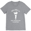 hillbilly hog wrestling champ V-Neck Tee