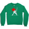 he clash inspired long sleeve Crewneck Sweatshirt