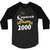 queens are born in 2000 3/4 Sleeve Shirt