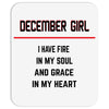 December Girl Mousepad