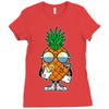 pineapple summer Ladies Fitted T-Shirt