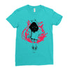 shadow cat Ladies Fitted T-Shirt