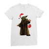yoda christmas Ladies Fitted T-Shirt
