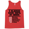 always give 100 percent Tank Top