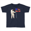 Astronaut Celebrating Independence  Day at 1776 Toddler T-shirt