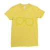 eisglasses Ladies Fitted T-Shirt