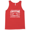 this is what an awesome uncle looks like   mens funny father's day Tank Top