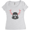 darth vader reindeer Women's Triblend Scoop T-shirt
