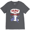 nuke the whales funny V-Neck Tee