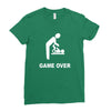 new dad to be gamer over Ladies Fitted T-Shirt