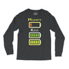 mommy low battery low energy Long Sleeve Shirts