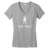 ashens vinnie vole Women's V-Neck T-Shirt