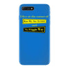 funny t shirt i live at the corner kiss my as &amp; no friggin way rude te iPhone 7 Plus Case