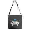 World's Best Daddy Ever Adjustable Strap Totes