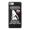 russian wife iPhone 7 Case