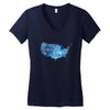 4th of July Women's V-Neck T-Shirt