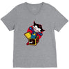 oke in the box V-Neck Tee