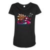 monster melodi Maternity Scoop Neck T-shirt