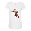 Iron Man Bleeding Edge Maternity Scoop Neck T-shirt