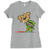 teddy monster Ladies Fitted T-Shirt