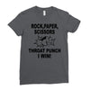 throat punch i win Ladies Fitted T-Shirt