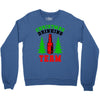 christmas drinking team Crewneck Sweatshirt