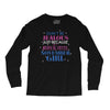 don't be jealous just because i'm a super cute november girl Long Sleeve Shirts