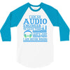 audio engineer tee 3/4 Sleeve Shirt