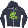 vegan dinosaur best trending Zipper Hoodie