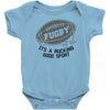 fugby it's a rucking good game Baby Onesie