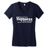 money can't buy you happyness, but hookers and coke don't make me sad Women's V-Neck T-Shirt