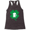 drink and irish Racerback Tank