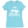 rapael turtles  funny Ladies Fitted T-Shirt