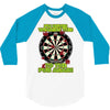 funny darts i'm never wearing, ideal gift or birthday present. 3/4 Sleeve Shirt