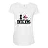 i bakes Maternity Scoop Neck T-shirt