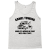camel towing mens t shirt tee funny tshirt tow service toe college hum Tank Top