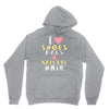 shoes bags natural hair Unisex Hoodie