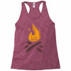 camp &amp; bonfire Racerback Tank