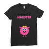 Creating a Lil Monster Baby Girl Ladies Fitted T-Shirt