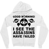 good morning Zipper Hoodie