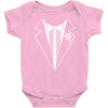 tuxedo wedding marriage prom holiday fancy dress cool geek nerd Baby Onesie