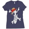 melted logo Ladies Fitted T-Shirt