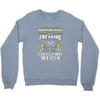 proud dad freaking Crewneck Sweatshirt