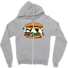 fresh meat Zipper Hoodie