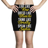 be golden Mini Skirts