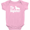 the dogfather pembroke welsh corgi white Baby Onesie