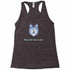 alpha wolf Racerback Tank