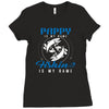Pappy is my Name Fishing Is My Game Ladies Fitted T-Shirt